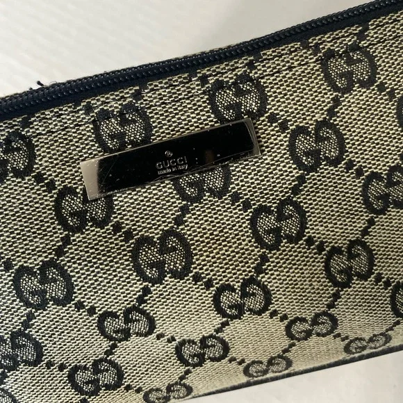 Gucci Black and Cream Shoulder Bag - Picture 5 of 12